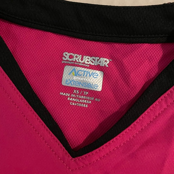 SCRUBSTAR Premium Pink Top - Picture 1 of 5